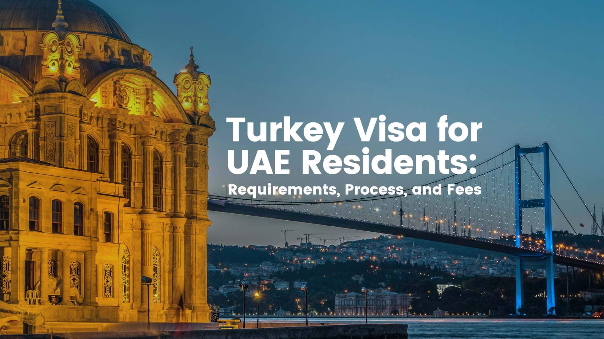 Turkey Visa for UAE Residents: Requirements, Process, and Fees