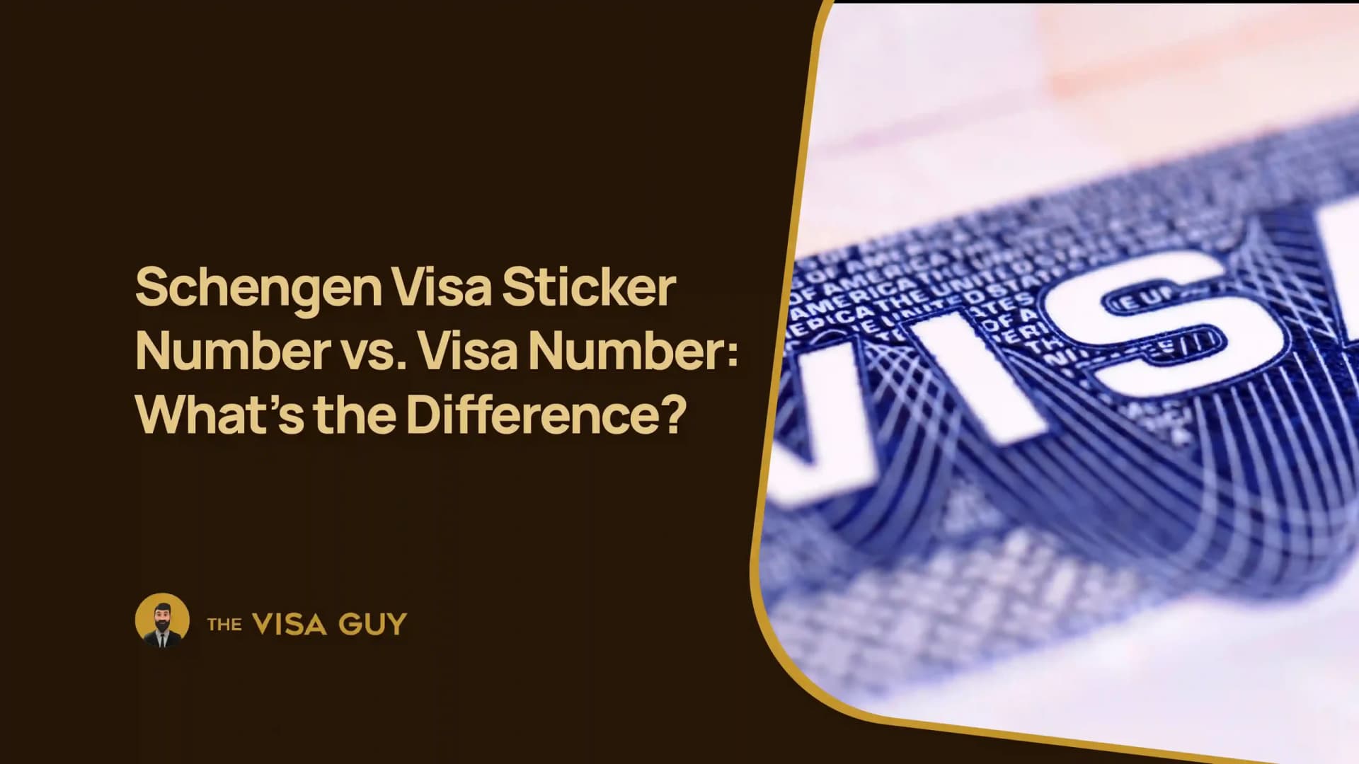 Schengen Visa Sticker Number vs. Visa Number: What’s the Difference?