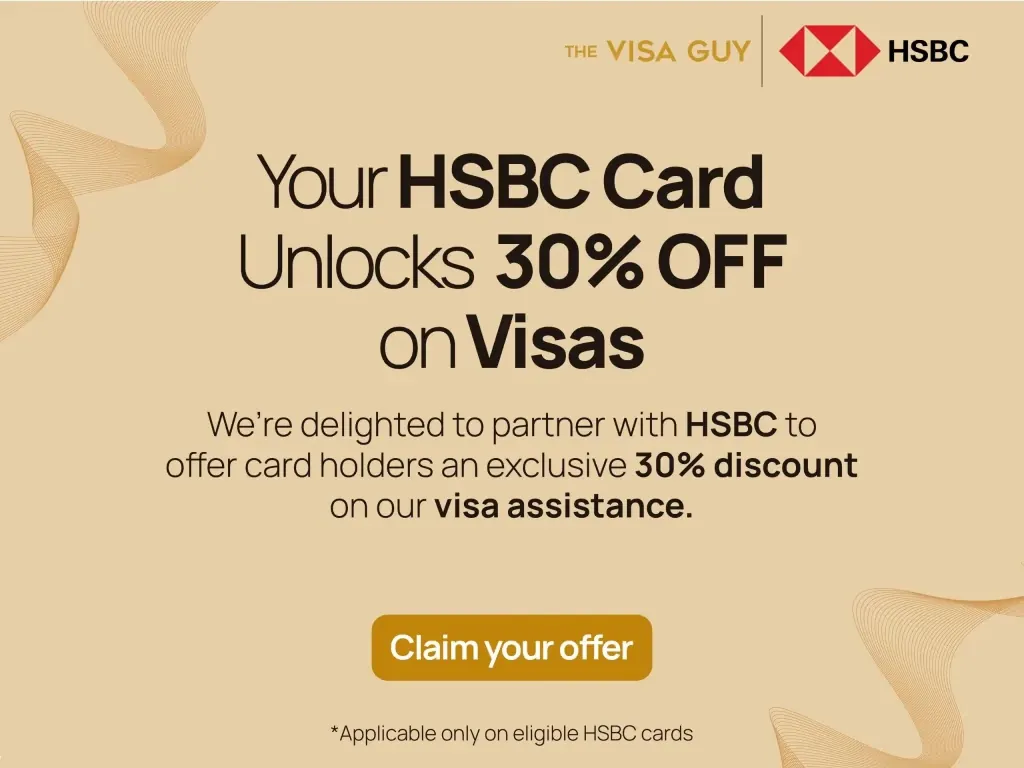 HSBC Exclusive Offer Banner