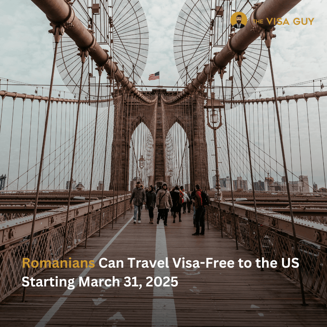 Romanians Can Travel Visa-Free to the US Starting March 31, 2025