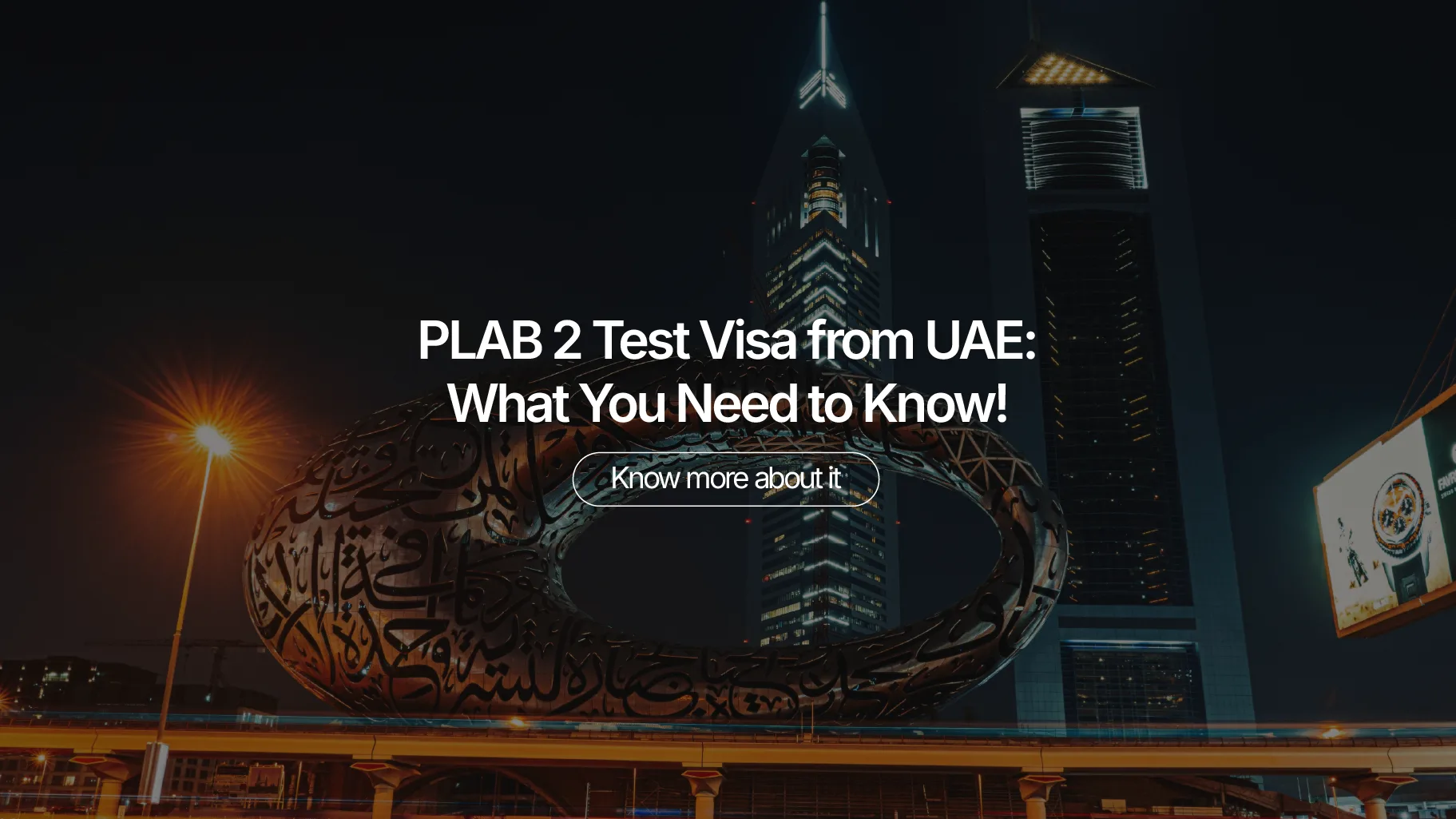 Plab2 Test visa from UAE