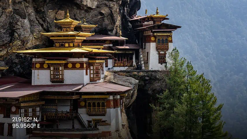 Visa-free countries for UAE residents Bhutan