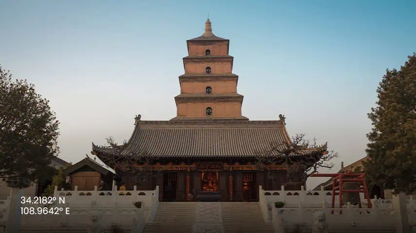 China’s Golden Triangle Big Wild Goose Pagoda