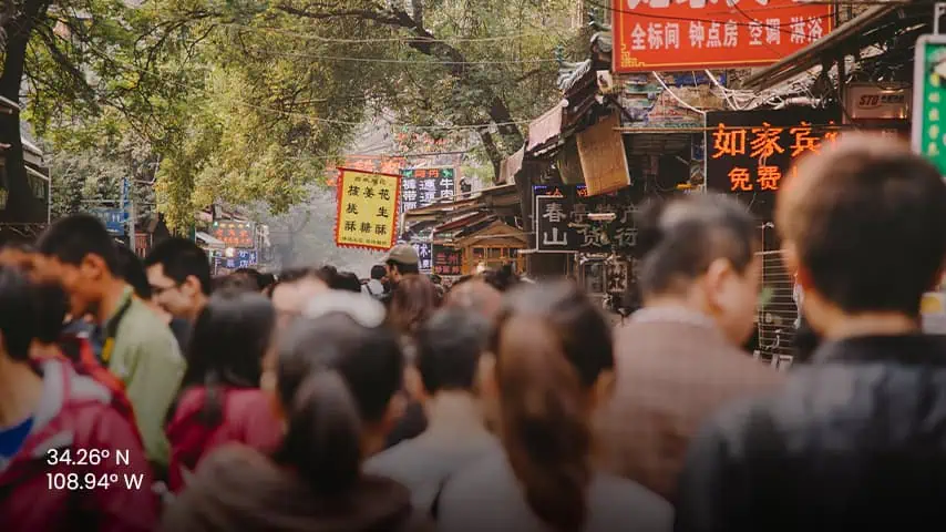 China’s Golden Triangle muslim quarter