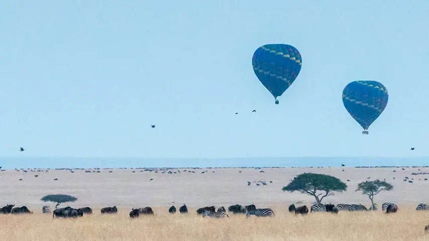 Hot Air Balloon Rides in Masai Mara